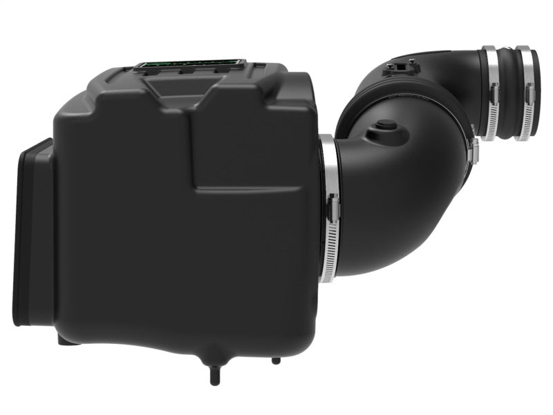 aFe Quantum Pro 5R Cold Air Intake System 08-10 GM/Chevy Duramax V8-6.6L LMM - Oiled Secondary image