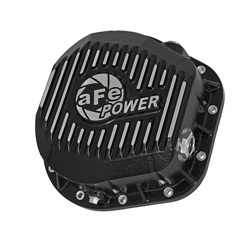 aFe Power Cover Diff Rear Machined COV Diff R Ford Diesel Trucks 86-11 V8-6.4/6.7L (td) Machined Secondary image