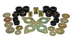 Energy Suspension 01-04 Toyota Pickup 2WD/4WD (Exc T-100/Tundra) Black Body Cab Mount Set components, offroad performance upgrades.