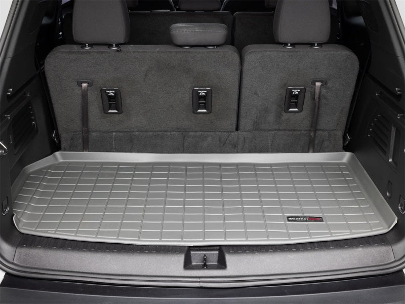 WeatherTech 2024 Chevrolet Traverse/GMC Acadia Cargo Liner - Grey Secondary image