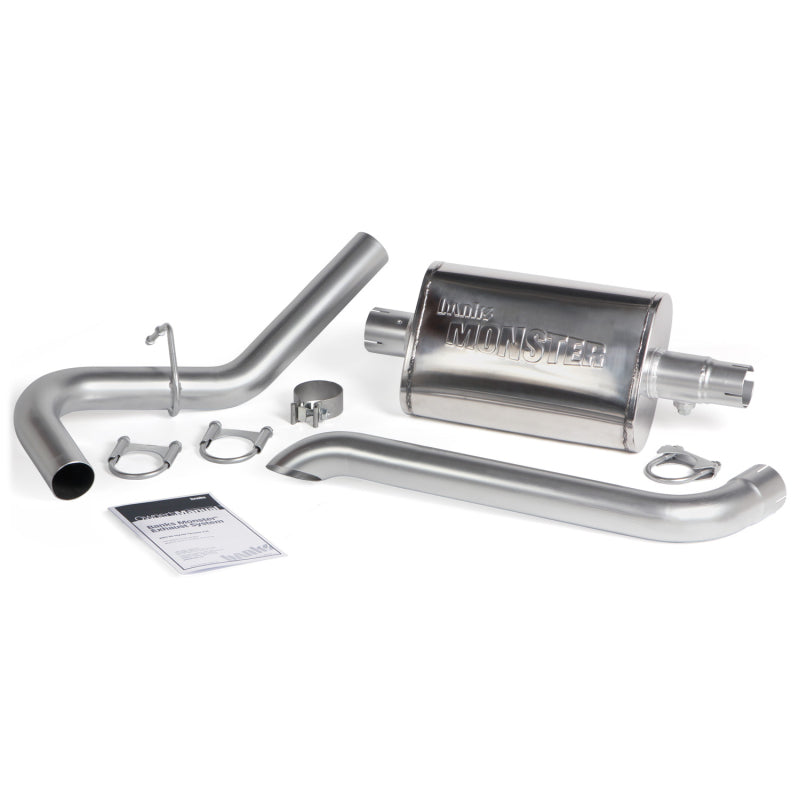 Banks Power 87-01 Jeep 4.0L Cherokee Monster Exhaust System Secondary image
