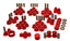 Energy Suspension 84-95 Chevrolet Corvette Red Hyper-flex Master Bushing Set components for performance offroad parts.