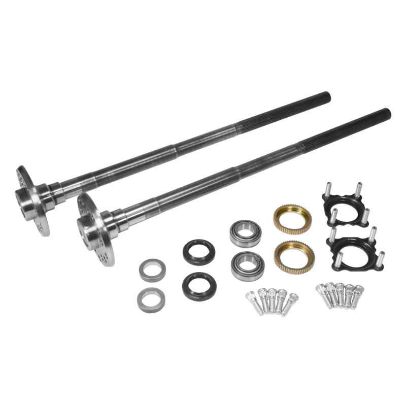 Yukon Gear Chromoly Rear Axle Kit Dana 44 Jeep JK Non-Rubicon 30 Spline 32in Long Secondary image