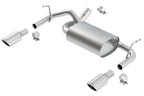 Borla 12-16 Jeep Wrangler 3.6L AT/MT 4WD Single Split Rr Exit Touring Exhaust components