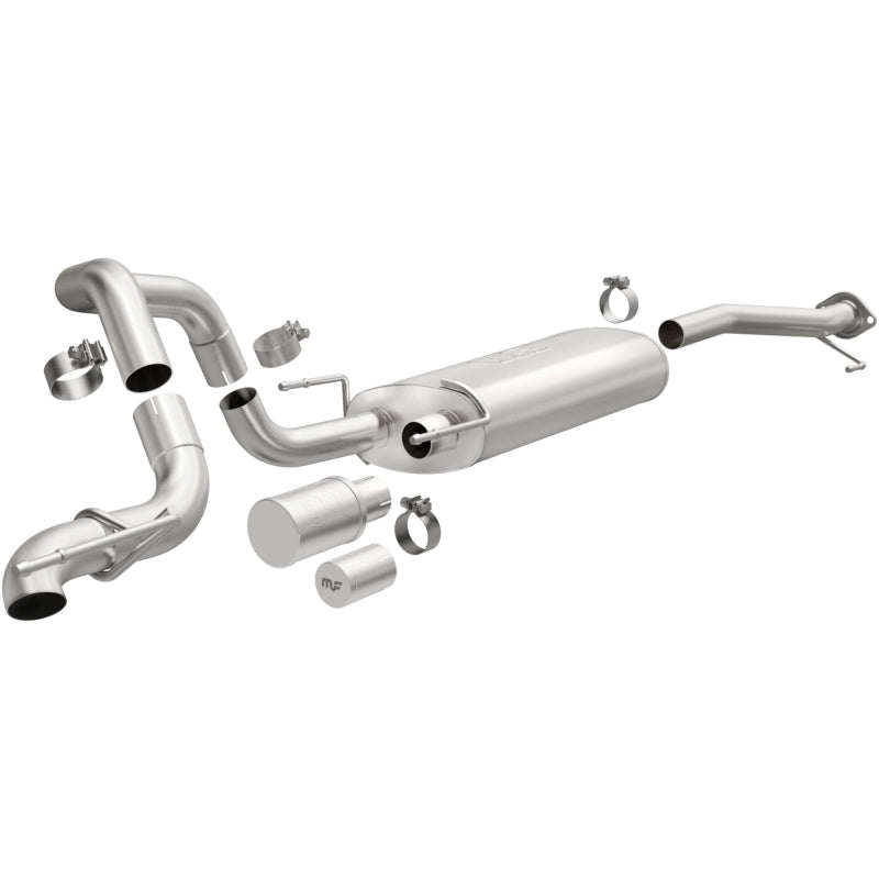 MagnaFlow 03-21 Toyota 4Runner V6 4.0L Overland Series Cat-Back Exhaust parts assembly.