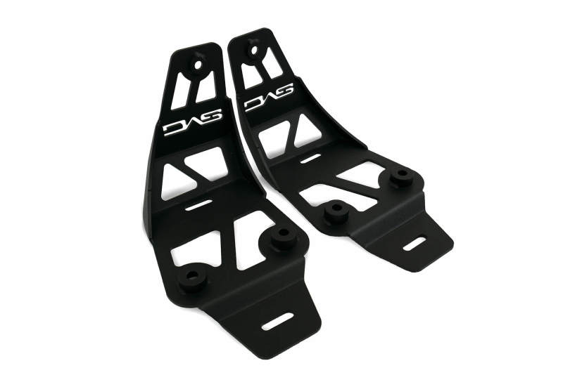 DV8 Offroad 20-22 Jeep JL 392/ Jeep JT Mojave Edition Dual Pod Light Mounts for offroad lighting.
