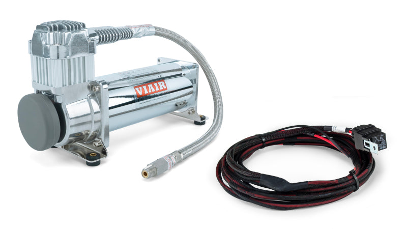 Air Lift 2nd Compressor Kit (Viair 444C Chrome Compressor & 2nd Comp. Harness) for offroad performance upgrades