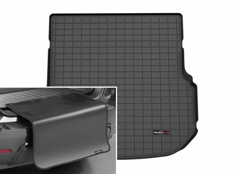 WeatherTech 25-25 Genesis GV80 Coup Trunk Cargo Liner w/Bumper Protector - Black Secondary image