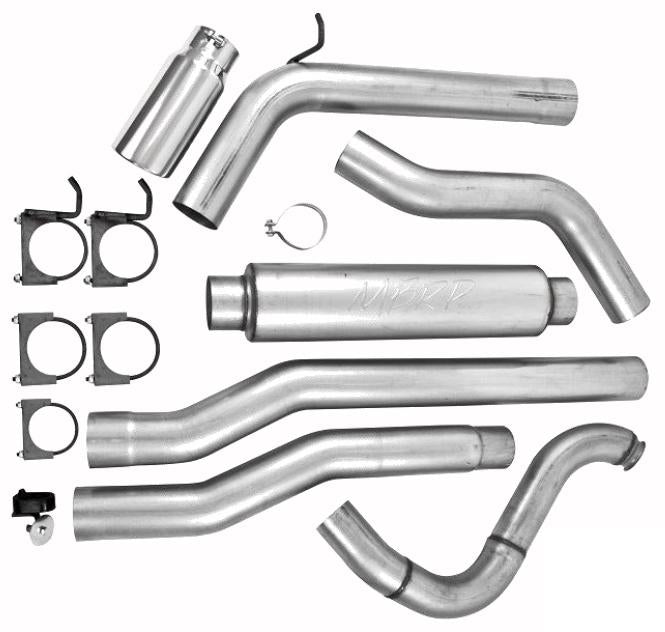 MBRP 88-93 Dodge 2500/3500 Cummins 4WD ONLY Turbo Back Single Side Exit Alum Exhaust System Secondary image