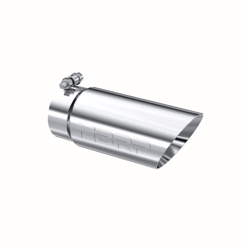 MBRP Universal Tip 3in O.D. Dual Wall Angled 4 inlet 10 length Secondary image