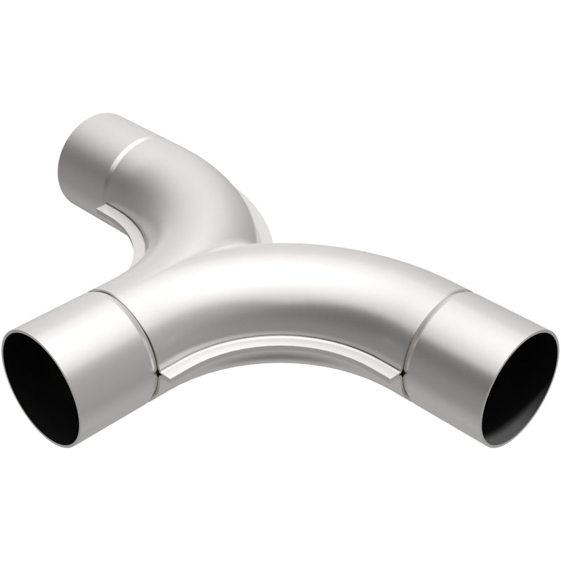 MagnaFlow Smooth Trans T 2.50inch SS 90/90 deg. exhaust pipe