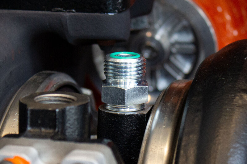Fleece Performance 94-20 Cummins Factory Oil Feed Line Replacement (Holset Turbo) Secondary image