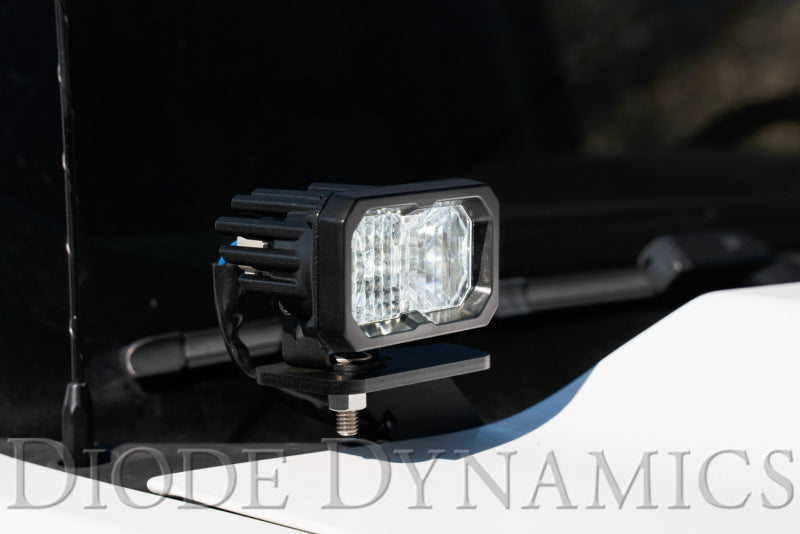 Diode Dynamics 14-19 Silverado/Sierra SS3 LED Ditch Light Kit - Pro White Combo Secondary image
