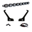 Baja Designs Jeep JL/JT Roof Bar LED Light Kit 8 XL Linkable components including lights, mounts, and wiring.