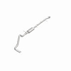 Magnaflow 14 Chevy Silverado V8 5.3L CC/EC Cab Single P/S Rear Exit Stainless Cat Back Perf Exhaust system