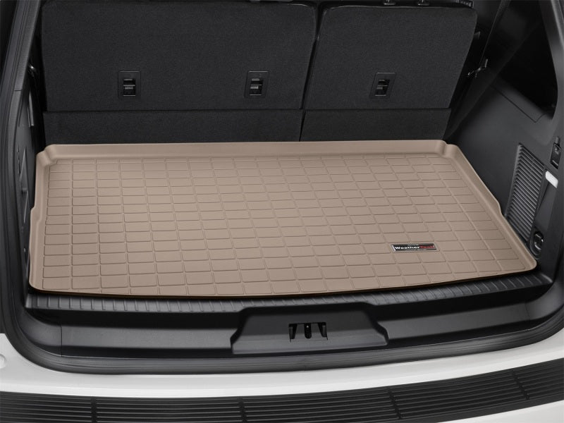 WeatherTech 2018+ Ford Expedition MAX Cargo Liners - Tan Secondary image