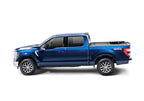 Retrax 21-22 Ford F-150 Super Crew/Super Cab (Incl. 2022 Lightning) 5.5ft Bed RetraxONE MX on blue pickup truck
