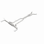MagnaFlow 07 Audi Q7 V8 4.2L Dual Split Rear Exit Stainless Cat-Back Perf Exhaust for enhanced performance