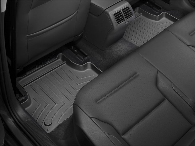 WeatherTech 15+ Volkswagen Golf/GTI/Rabbit/R32 (Hatch Models Only) Rear FloorLiner - Black in vehicle interior
