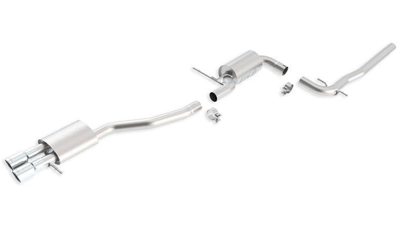Borla 06-07 VW Jetta 2.5 / 08-10 Jetta SEL/SE/S SS Catback Exhaust components