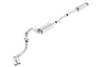 Borla 15-16 Ford F-150 3.5L EcoBoost Ext. Cab Std. Bed Catback Exhaust S-Type Truck Side Exit