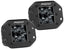 Rigid Industries D2 - Midnight Edition Flush Mount Spot Lights for offroad lighting and electrical.