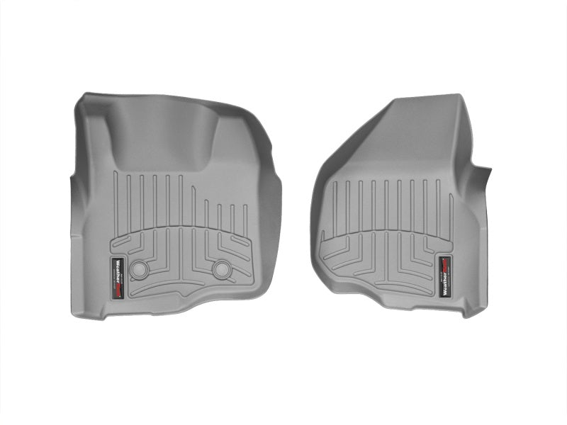 WeatherTech 11+ Ford F250/F350/F450/F550 Front FloorLiner - Grey Secondary image