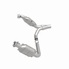 MagnaFlow Conv DF 09-10 Dodge Ram 1500 Pickup Truck 5.7L exhaust system for offroad performance upgrades and accessories.