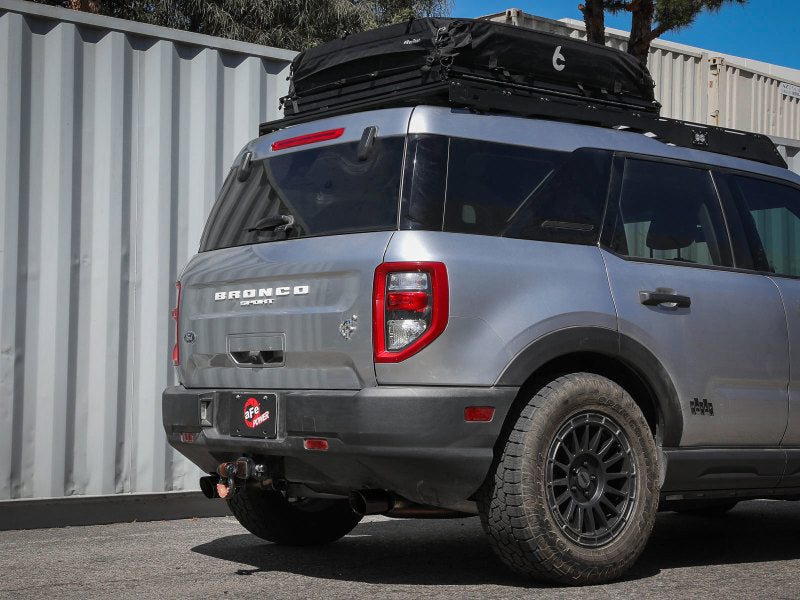 aFe Ford Bronco Sport 21-22 L3-1.5L (t)/L4-2.0L (t) Vulcan Cat-Back Exhaust System- Black Tips Secondary image