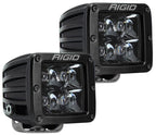 Rigid Industries D-Series Midnight Edition - Spot - Set of 2 for offroad lighting and performance upgrades.