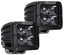 Rigid Industries D-Series Midnight Edition - Spot - Set of 2 for offroad lighting and performance upgrades.