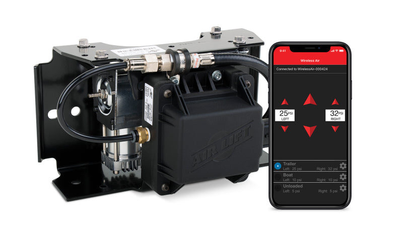 Air Lift Wireless Air Control System w/ Wireless Phone App Control for offroad performance upgrades