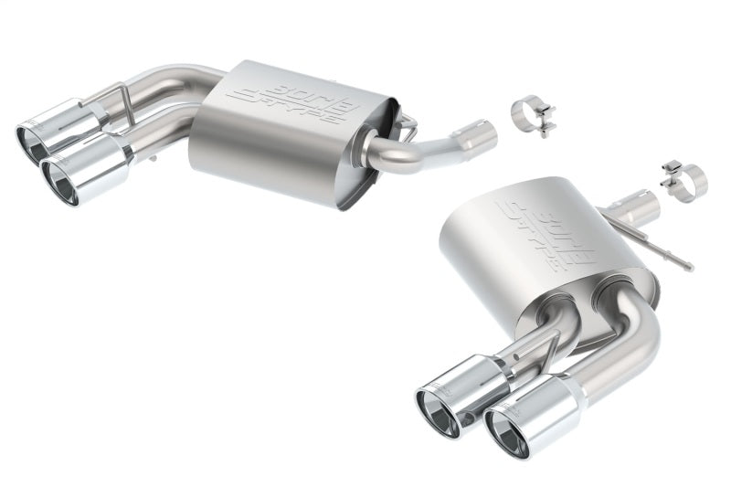 Borla 2016 Chevy Camaro V6 AT/MT S-Type Rear Section Exhaust w/o Dual Mode Valves Secondary image