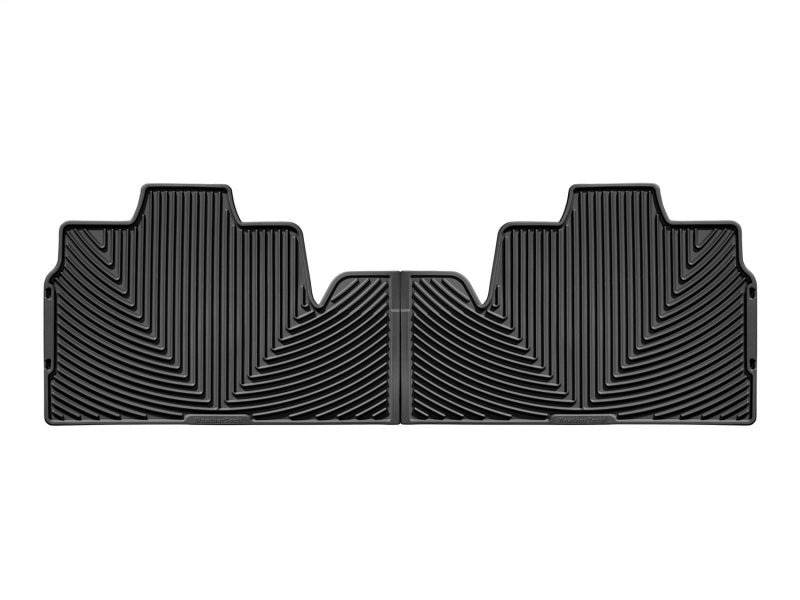 WeatherTech 09+ Ford F150 Super Cab Rear Rubber Mats - Black Secondary image