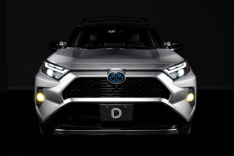 Diode Dynamics 19-22 Toyota RAV4 SS3 Add-On Fog Lamp Kit - White Sport Secondary image
