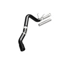MagnaFlow 07-10 Dodge 2500/3500 409 SS DPF Back 5in Single Exit Exhaust- Black, a key part for offroad performance upgrades.