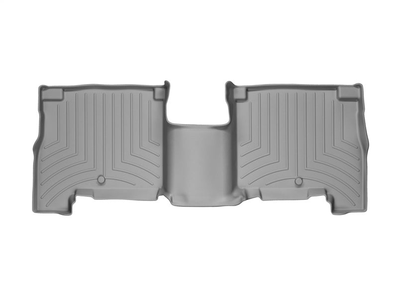 WeatherTech 07-12 Hyundai Santa Fe Rear FloorLiner - Grey Secondary image