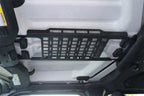 Fabtech Overhead Molle Rack installed in Jeep interior