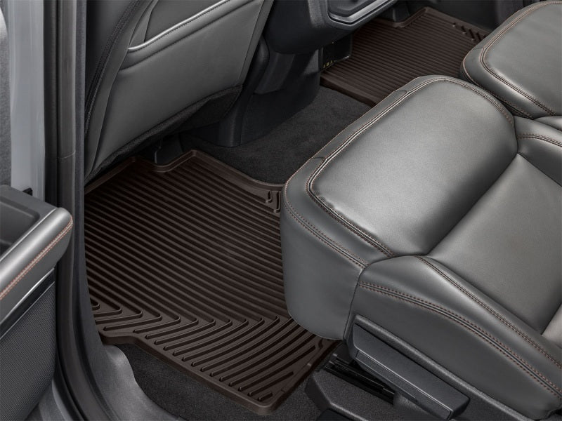 WeatherTech 25-26 Lincoln Navigator 2nd Row Rear All-Weather Floor Mats - Cocoa Secondary image