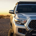 Rigid Industries 16-20 Toyota Tacoma A-Pillar Light Kit w/D-SS Flood on truck