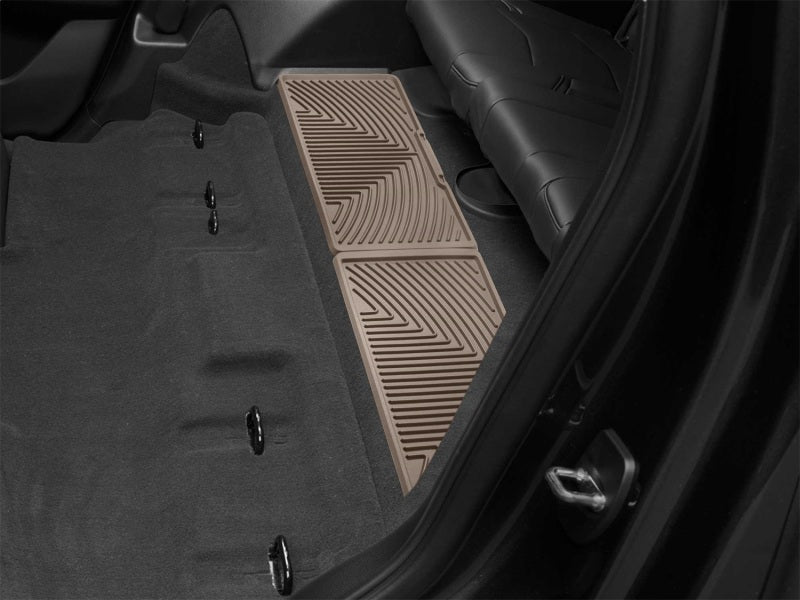 WeatherTech 2015-2020 Chevrolet Tahoe Rear Rubber Mats - Tan Secondary image