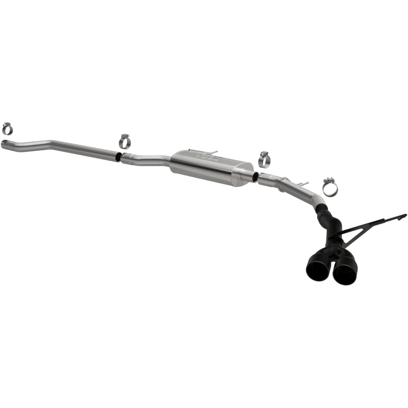 MagnaFlow 2022 Ford Maverick Street Series SS Cat-Back Exhaust 2.5in Tubing- Black Tip Secondary image