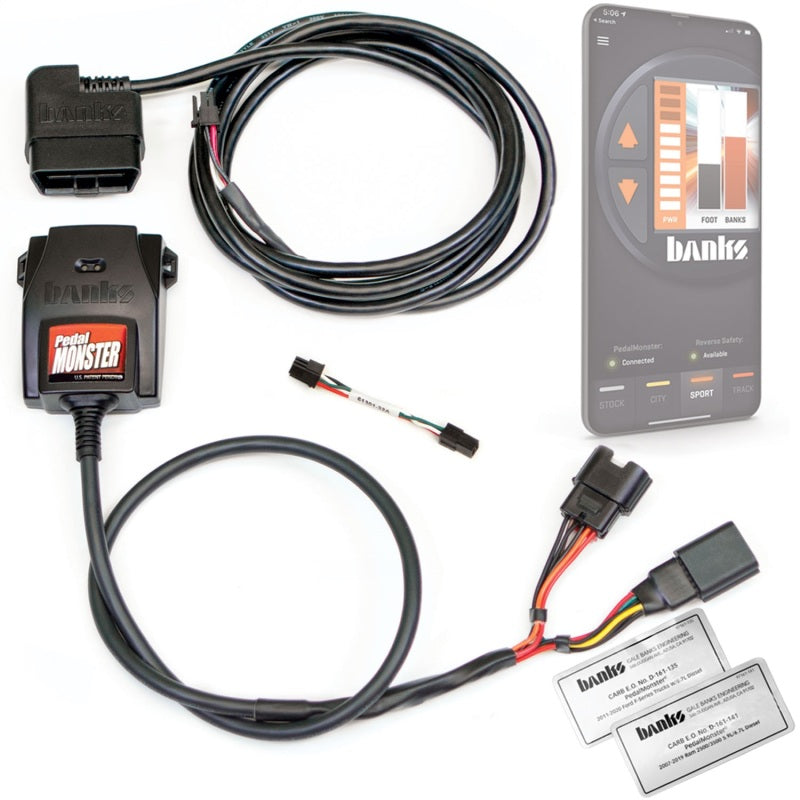 Banks Power Pedal Monster Kit (Stand-Alone) 07-19 RAM 2500/3500/11-20 Ford F-Series 6.7L Use w/Phone Secondary image