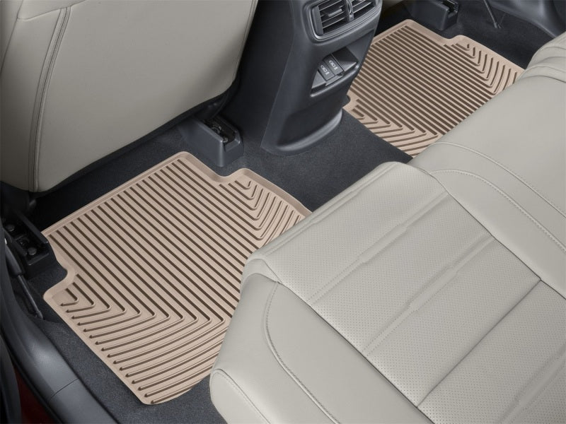 WeatherTech 2017+ Honda CR-V Rear Rubber Mats - Tan Secondary image