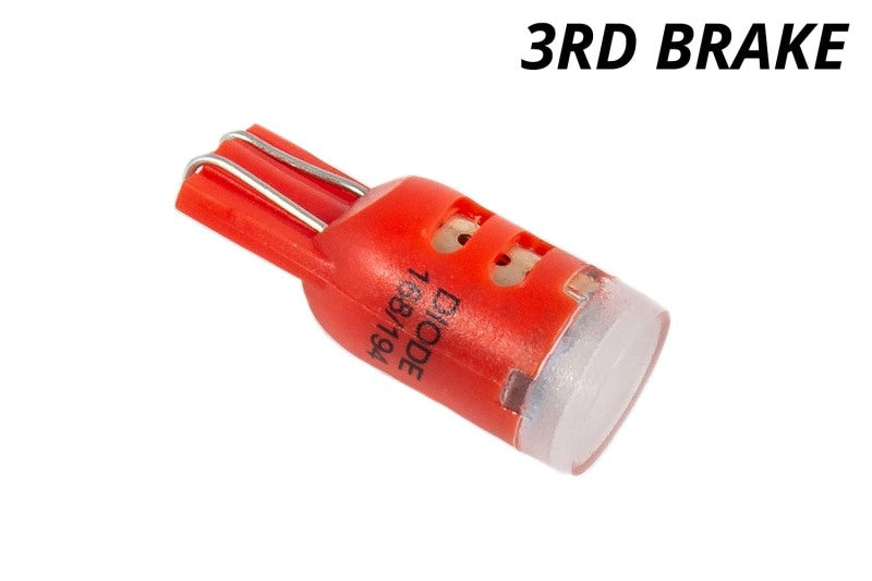 Diode Dynamics 194 LED Bulb HP5 - Red (five) Secondary image