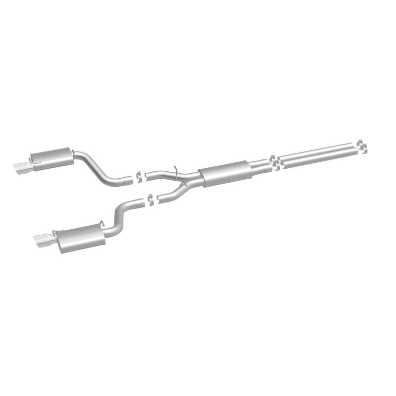 MagnaFlow Sys CB 05 Chrysler/Dodge SRT 6.1 V8 exhaust system, performance exhaust parts for offroad upgrades.