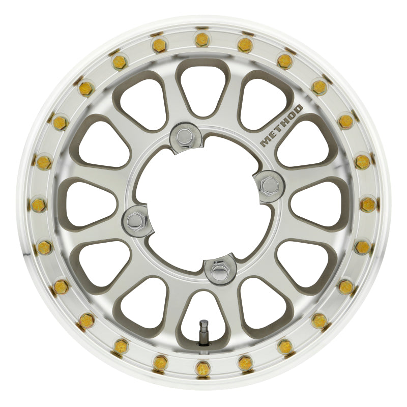 Method MR401-R UTV Beadlock 15x5 / 2.5+2.5/0mm Offset / 4x156 / 127mm CB Machined - Raw Wheel Secondary image