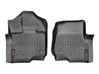 WeatherTech 2015+ Ford F-150 SuperCrew/SuperCab Front FloorLiner - Black for superior protection and fit