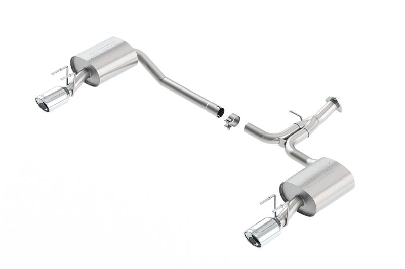 Borla 13-15 Honda Accord Coupe 3.5L FWD SS Rear Section Single Split Rear Exit Touring Exhaust assembly