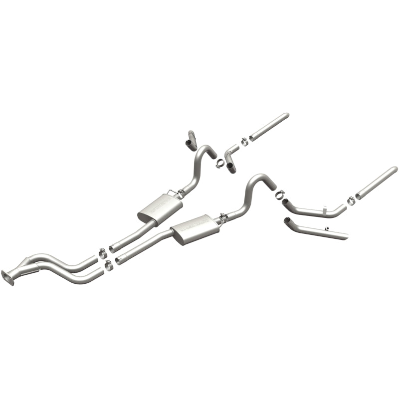 MagnaFlow SYS C/B 84-87 Buick Regal V6 3.8L Turbocharged SS 2.5in Street Series Dual Split Rear Exit Secondary image